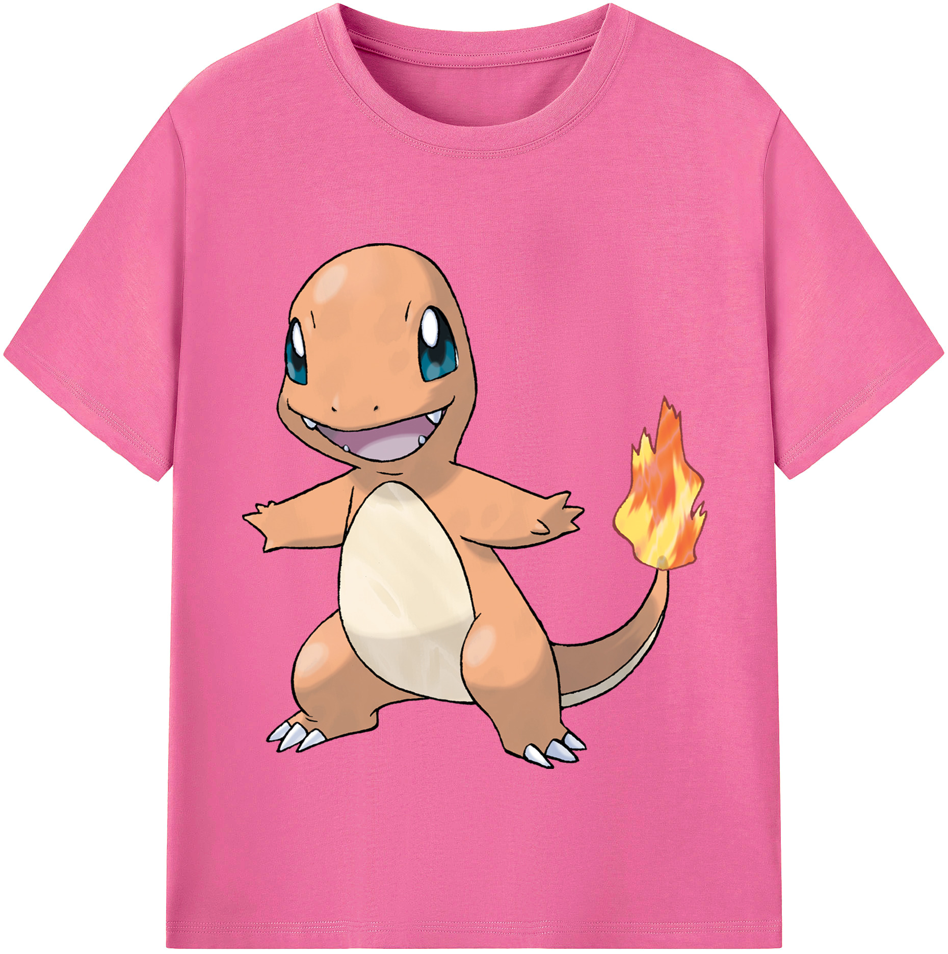 （画像用） ポケットモンスター Pokémon レディースカジュアルプリントTシャツ（綿100％）
